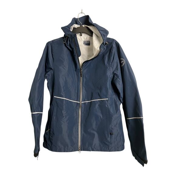 Freetrack Blue Waterproof Outdoor Jacket Medium M Gorpcore Utility Hiking - Picture 4 of 6